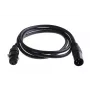 MICROCONNECT PRO XLR microfoonkabel 5m, 24 AWG OFC, vernikkelde stekkers