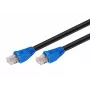 MICROCONNECT U/UTP CAT6 0,5m outdoor patchkabel – zwart