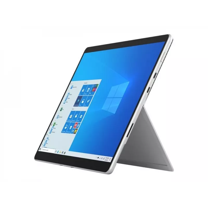 Microsoft Surface Pro 8 laptop, Intel Core i5-1135G7, 16GB RAM, 256GB SSD, 13 inch PixelSense Flow-display, platina