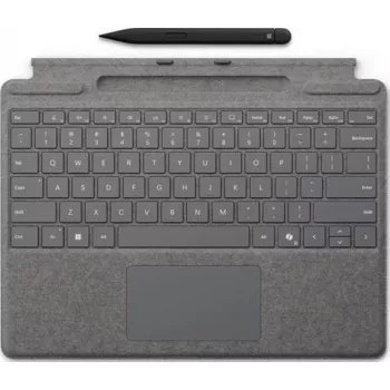 Microsoft Surface Pro toetsenbord met Slim Pen 2, Noordse layout, Platinum