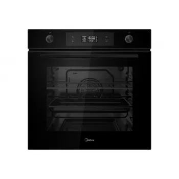 Midea MBON5M90E6-BK inbouw-elektrische oven 70L touchdisplay pyrolytische zelfreiniging zwart