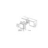 Midea MDWEB1403MB-WS inbouwvaatwasser, 14 couverts, C, 44 dB