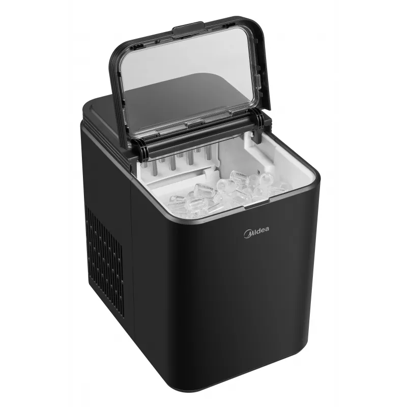 Midea draagbare ijsblokjesmachine MERI12BG30EU 180W 1,3L zwart