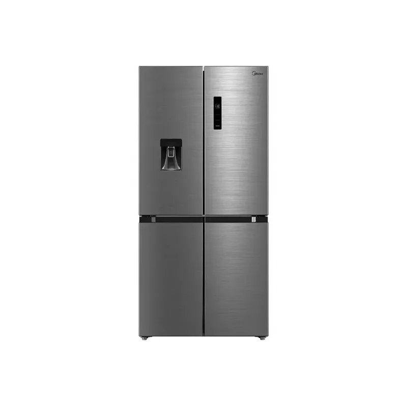 Midea side-by-side koelkast MDRM632FGD46W, No Frost, 470 L, RVS, energieklasse D