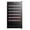 Midea wijnkoeler MDRW150FGG22W vrijstaand 34 flessen zwart
