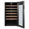 Midea wijnkoeler MDRW150FGG22W vrijstaand 34 flessen zwart