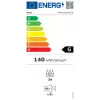 Midea wijnkoeler MDRW150FGG22W vrijstaand 34 flessen zwart