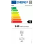 Midea wijnkoeler MDRW150FGG22W vrijstaand 34 flessen zwart
