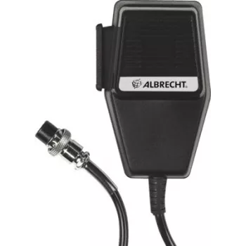 MIDLAND Albrecht DM-520 dynamische microfoon met 6-pins aansluiting voor CB-radio's 41966