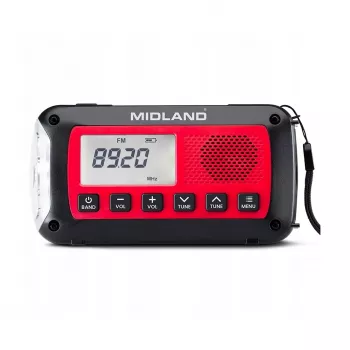 Midland ER100 noodradio met 2600mAh accu