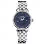 MIDO Baroncelli III dames automatisch horloge 30mm blauwe wijzerplaat edelstahl M037207110410