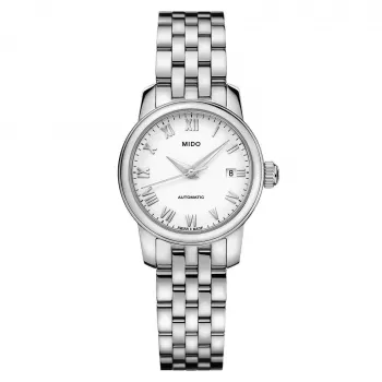 MIDO Baroncelli Lady dames automatisch horloge 25 mm edelstahl M039007110130