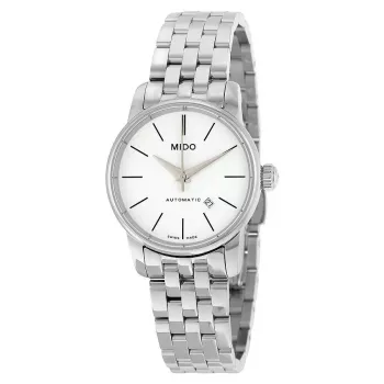 MIDO dames automatisch horloge M76004761 29mm roestvrij staal zilverkleurige wijzerplaat
