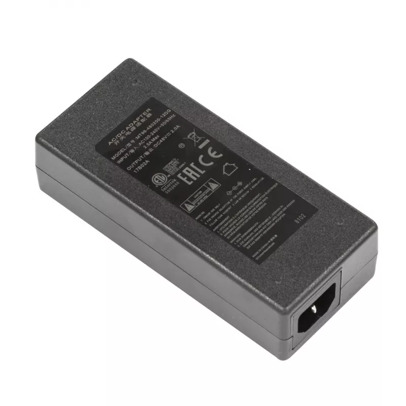 MikroTik 48V 2A 96W voeding met stekker