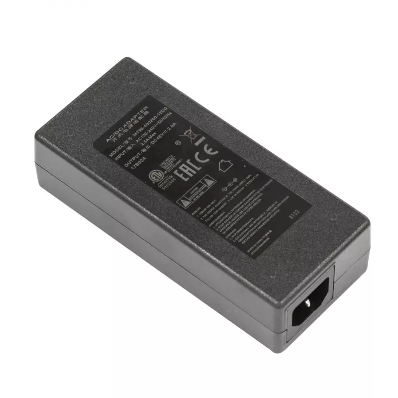MikroTik 48V 2A 96W voeding met stekker