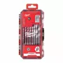 Milwaukee universeel borenset 8-delig multi-materiaal TCT 1/4 inch zeskantschacht