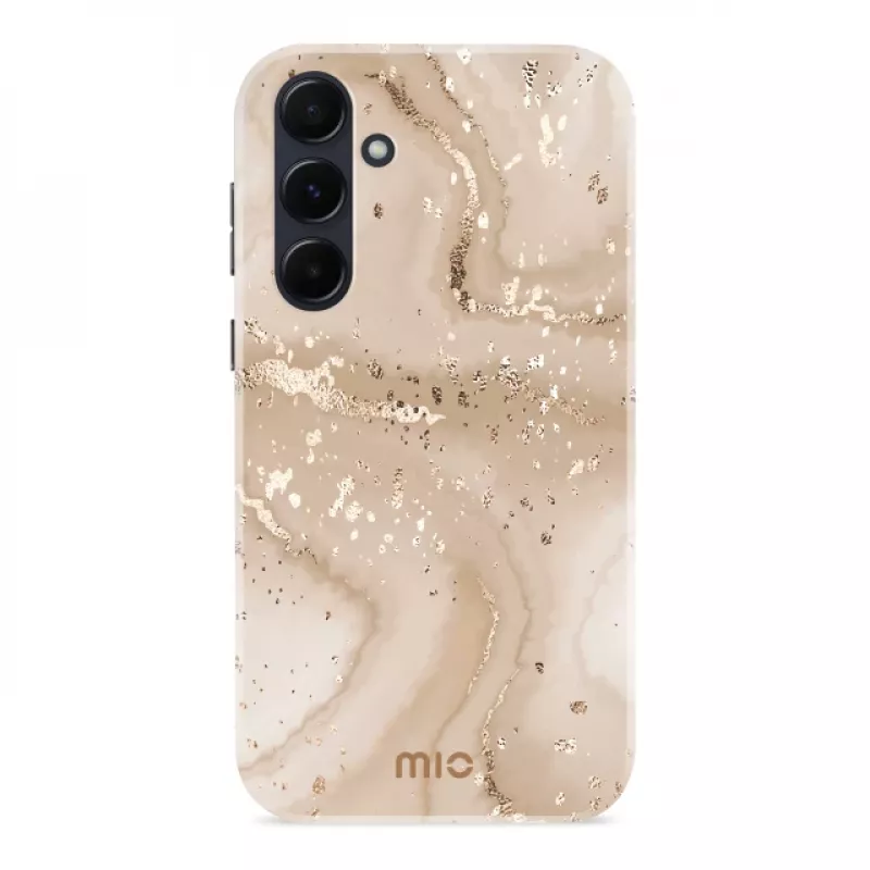 MIO Gold Marble MagSafe-compatibele hoes voor Samsung A55 5G
