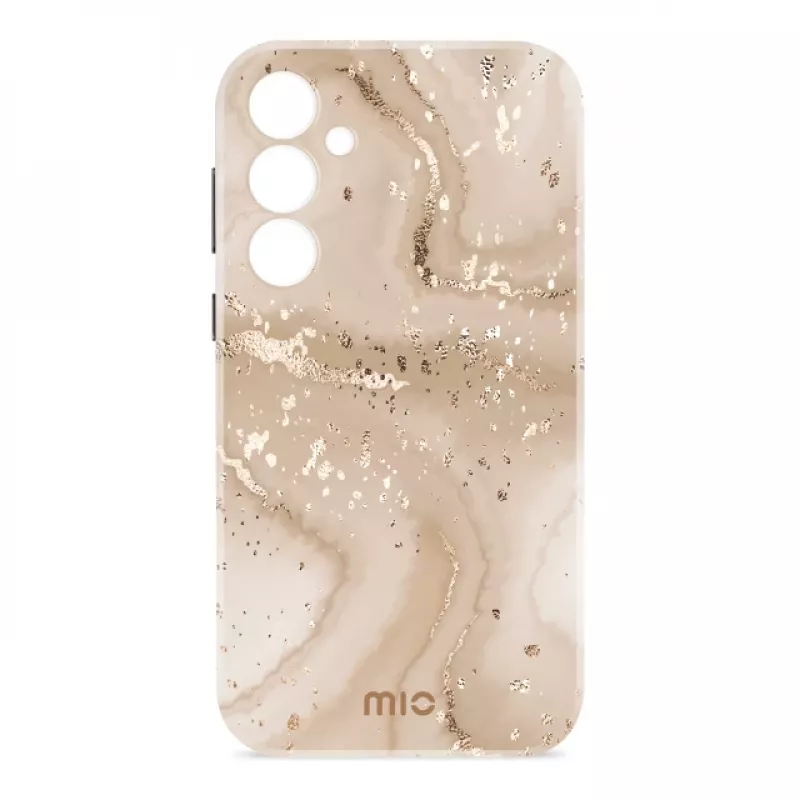 MIO Gold Marble Magsafe-compatibele Hoes voor Samsung S25 Plus 5G