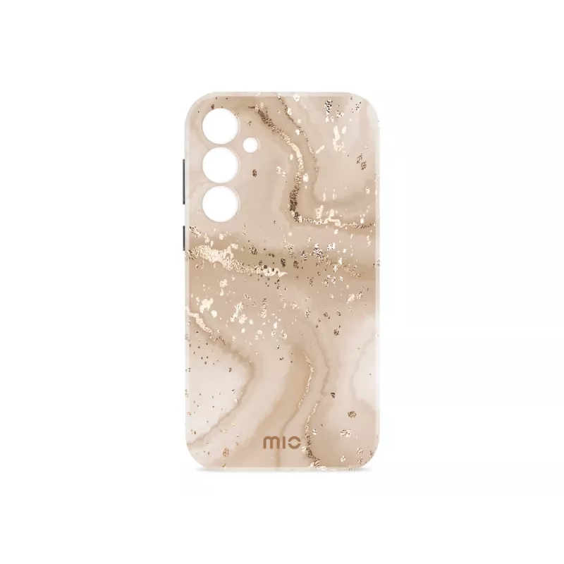 MIO Gold Marble Magsafe-compatibele Hoes voor Samsung S25 Plus 5G