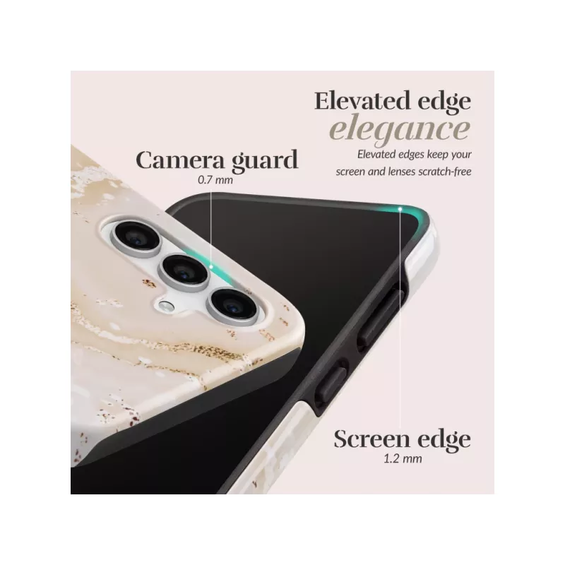 MIO Gold Marble MagSafe-compatibele hoes voor Samsung S25 Ultra 5G