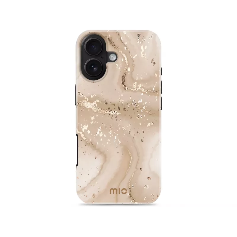 MIO Gold Marble Magsafe Compatibel voor iPhone 17