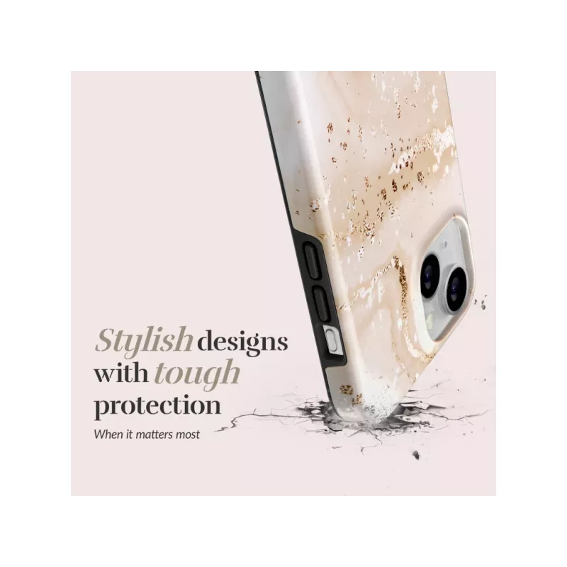 MIO Gold Marble Magsafe Compatibel voor iPhone Pro Max