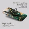 MIO Green Marble Magsafe Case compatibel met ringhouder