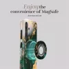 MIO Green Marble Magsafe Case compatibel met ringhouder