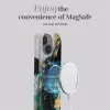 MIO Green Marble MagSafe-compatibele hoes voor iPhone 16 Plus