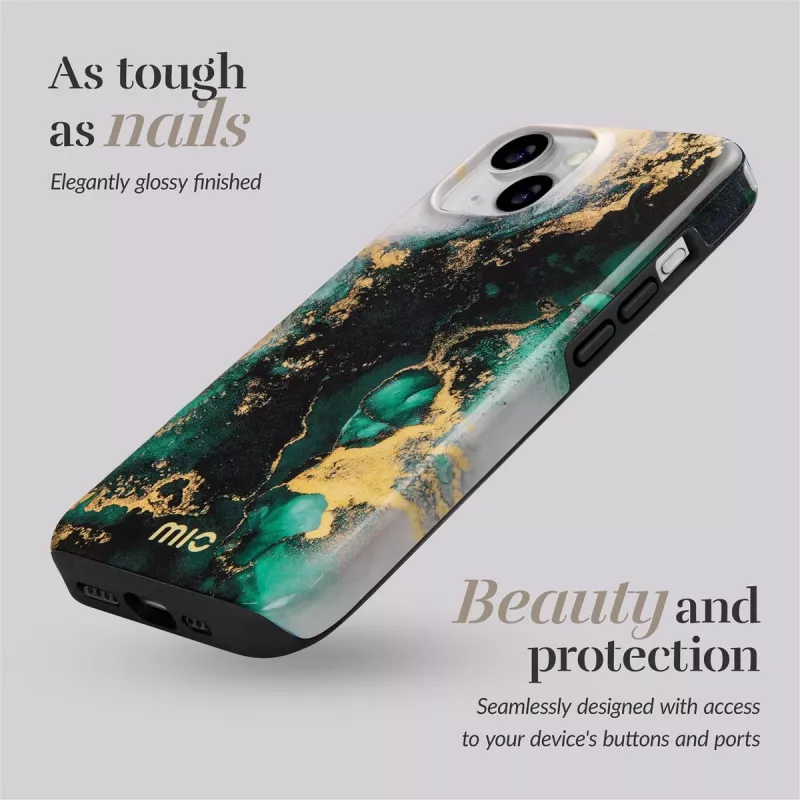 MIO Green Marble Magsafe compatibel met iPhone 17