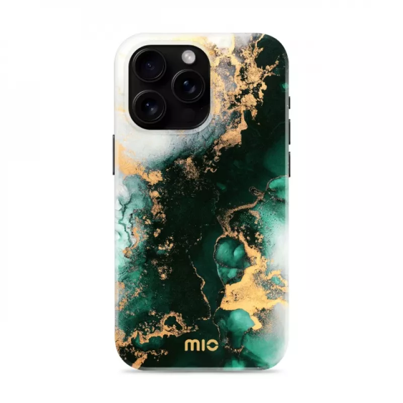 MIO Green Marble Magsafe Compatibel voor iPhone 17 Pro Max