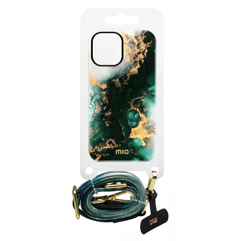 MIO lanyard Green Marble