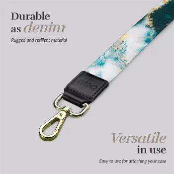 MIO lanyard Green Marble