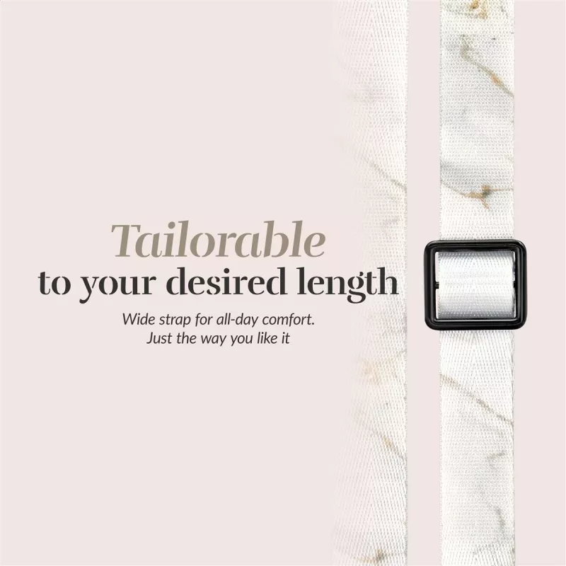 MIO lanyardkoord White Marble