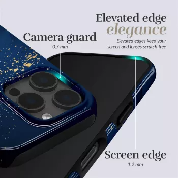 MIO Midnight Sparkle Magsafe Case compatibel met iPhone 16