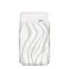 MIO Sandy Zebra MagSafe-hoes compatibele kaarthouder