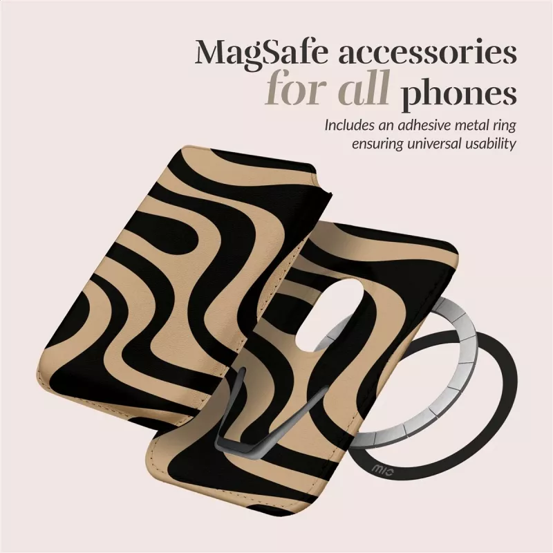 MIO Swirl Magsafe Case compatibel met kaarthouder