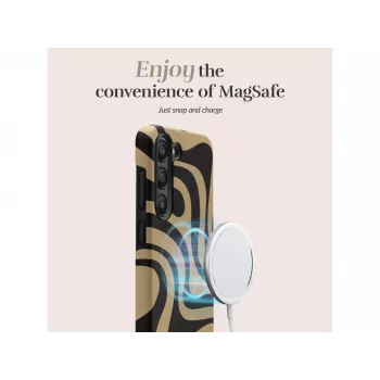 MIO Swirl Magsafe-compatibele Hoes voor Samsung S25 Ultra 5G