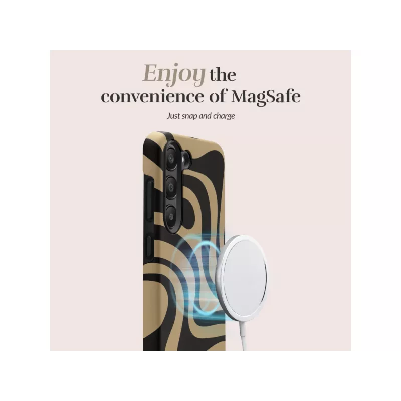 MIO Swirl Magsafe-compatibele Hoes voor Samsung S25 Ultra 5G