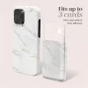 MIO White Marble MagSafe-hoesje compatibel kaarthouder