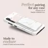MIO White Marble MagSafe-hoesje compatibel kaarthouder