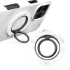 MIO White Marble Magsafe Case Compatibel Ringhouder