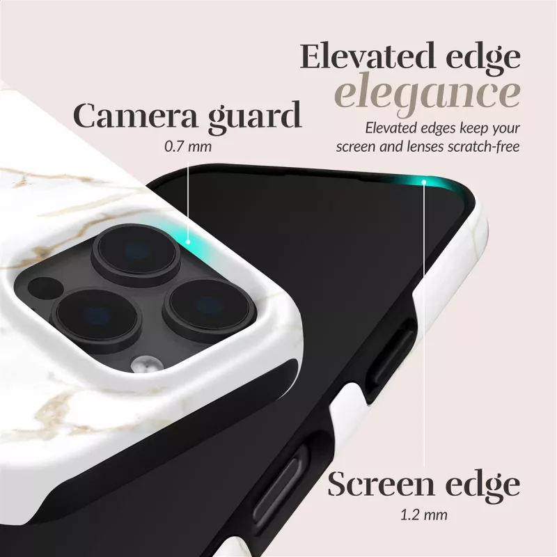MIO White Marble MagSafe-compatibel voor iPhone 17 Pro Max
