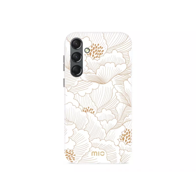Mio White Roses Magsafe compatibele hoes voor Samsung S25 Ultra 5G