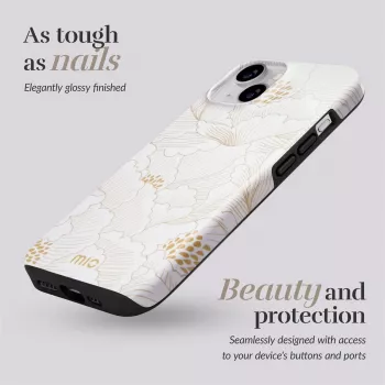 MIO White Roses MagSafe-compatibel voor iPhone 16 Pro