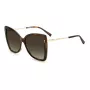 MISSONI dames zonnebril MIS0083S086 - vlinder acetaat montuur, bruine verloopglazen, 58 mm