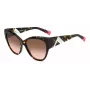 Missoni dameszonnebril MIS0171S086 - havanna acetaat montuur, bruine verloopglazen, 57 mm