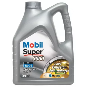Mobil Super 3000 XE 5W-30 motorolie 4L