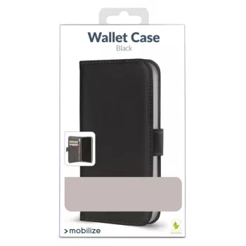 Mobilize Classic Gelly Wallet Book Case voor Xiaomi Redmi Note 15 5G, zwart