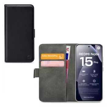 Mobilize Classic Gelly Wallet Book Case Xiaomi Redmi Note 15 Pro zwart